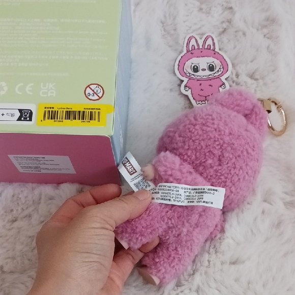 (Lychee Berry) Authentic Pop Mart Exciting Macaron Labubu - Open Box - Picture 17 of 17